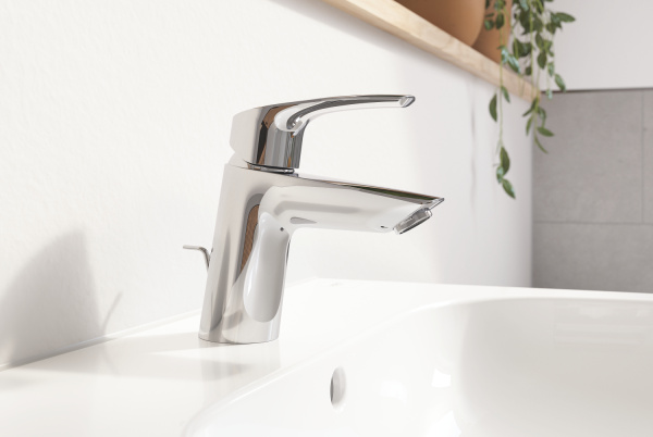 Смеситель для раковины с донным клапаном Grohe Eurosmart 23969 003 (23969003) хром
